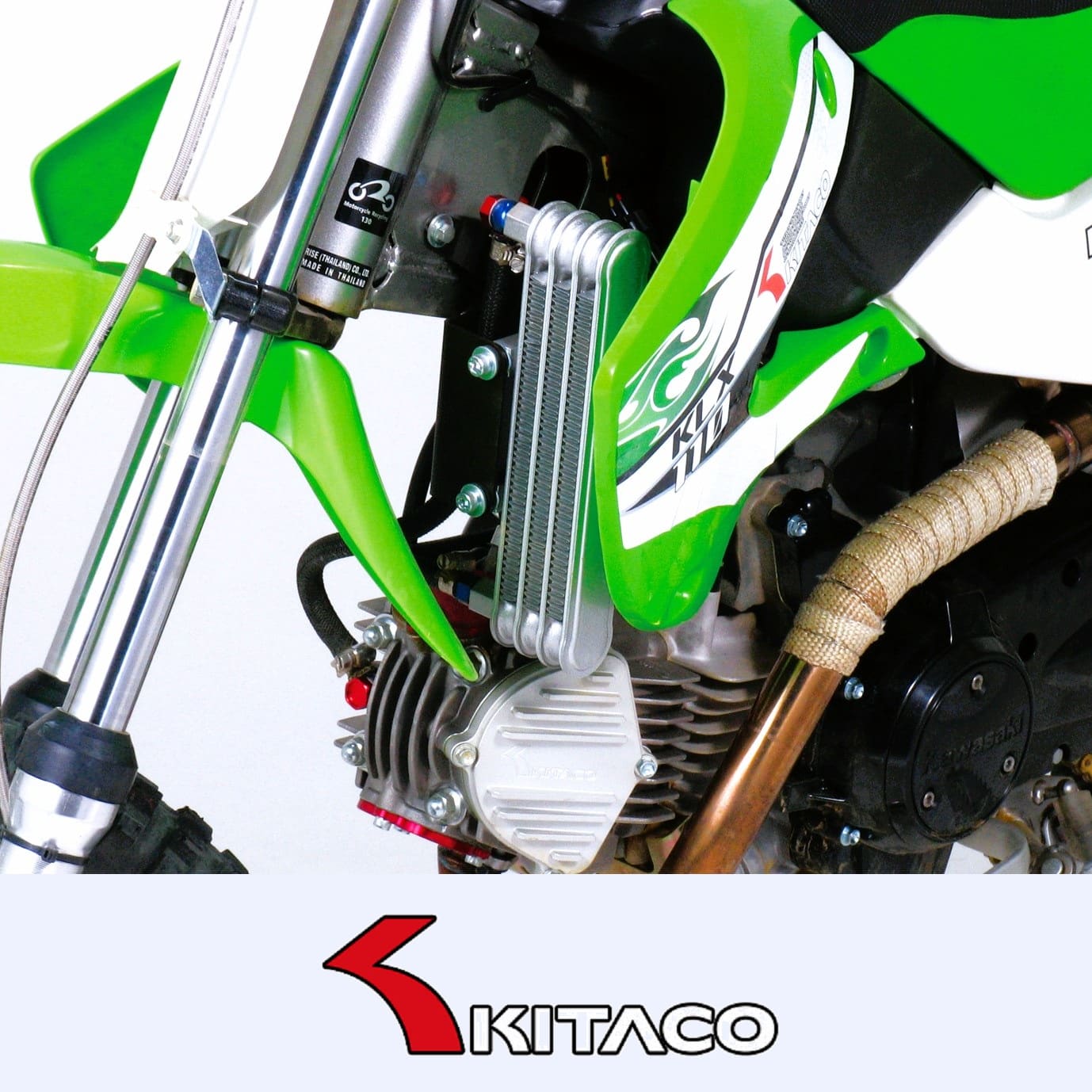 Kitaco #360-4022100 oil cooler kit Kawasaki KLX110 SHIPPED